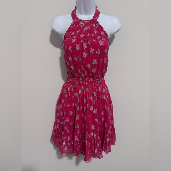 Rococo Sand Dresses & Skirts - Rococo Sand Vega Star Mini Halter Dress